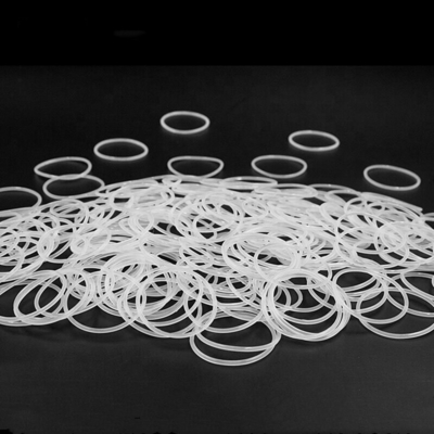 Borracha de silicone transparente O Ring Heat And Oil Resistant