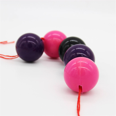 Orifícios duros macios saltitantes personalizados para alta temperatura Cor de borracha de silicone Orifícios para cinto de bola