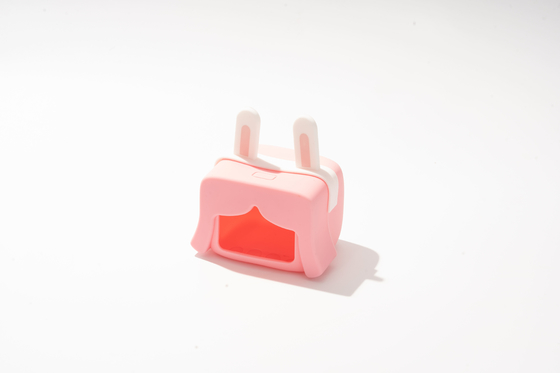 Conjunto de alto-falante Bluetooth pequeno de borracha de silicone personalizado em forma de animal bonito