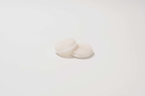 Peças não tóxicas seguras da borracha de silicone do produto comestível da cabeça lisa limpa feita sob encomenda da escova