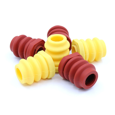 Peças da borracha de silicone do molde do OEM que encaixotam o alcaloide resistente