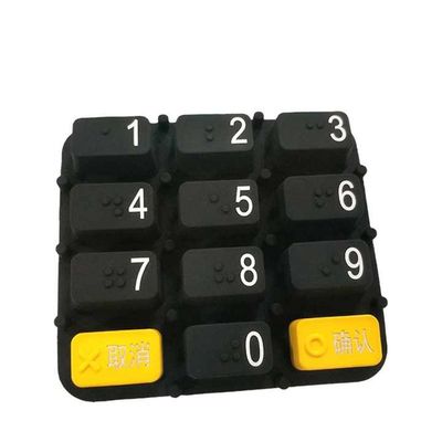 Chaves de máquina de plástico de borracha de silicone