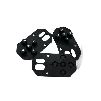 Desenho oco personalizado, teclado de silicone de alta qualidade, botões de borracha de alta qualidade
