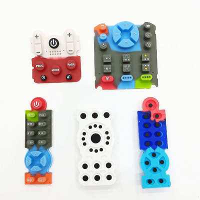 Teclado Controlador de Teclas de Borracha de Silicone P+R Impermeável com Design Personalizado