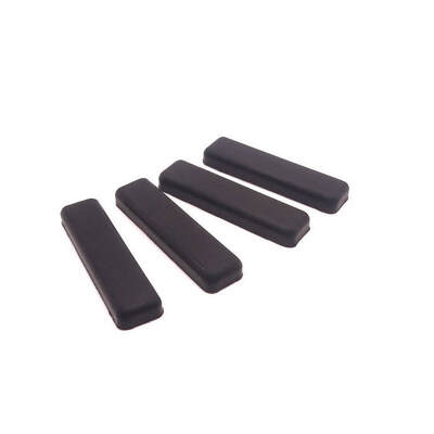 Pad de borracha de silicone de banda longa personalizado, pad de pé, pad de proteção de corte de vários tamanhos