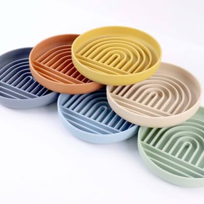 Taça de alimentação de animais de estimação de silicone