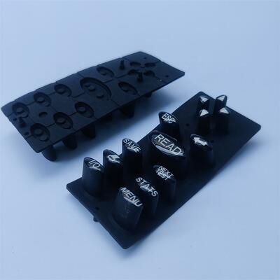 70 Shore Um teclado de borracha de silicone condutor resistente ao desgaste para escaneador de códigos de barras portátil Custom OEM