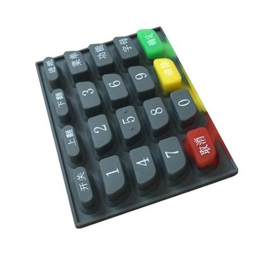 costa terminal A dos teclados numéricos 50 da borracha de silicone da posição 4x5