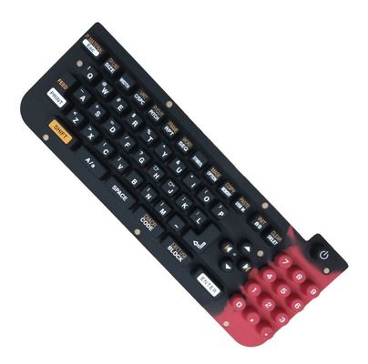 Costa dobrável impermeável A do teclado 30 do silicone do portátil do GV