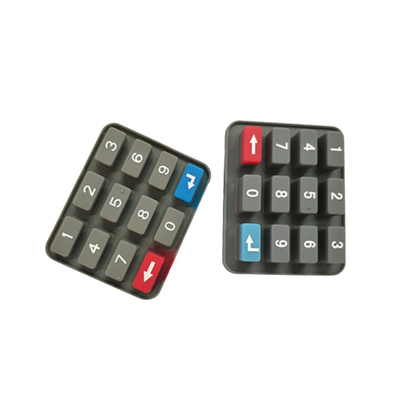 OEM que envelhece o teclado resistente da borracha de silicone para o controlo a distância