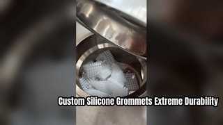 Vedação de grau industrial com ilhós de borracha de silicone personalizados