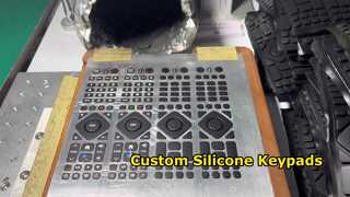 Teclados de borracha de silicone personalizados duráveis ​​e versáteis